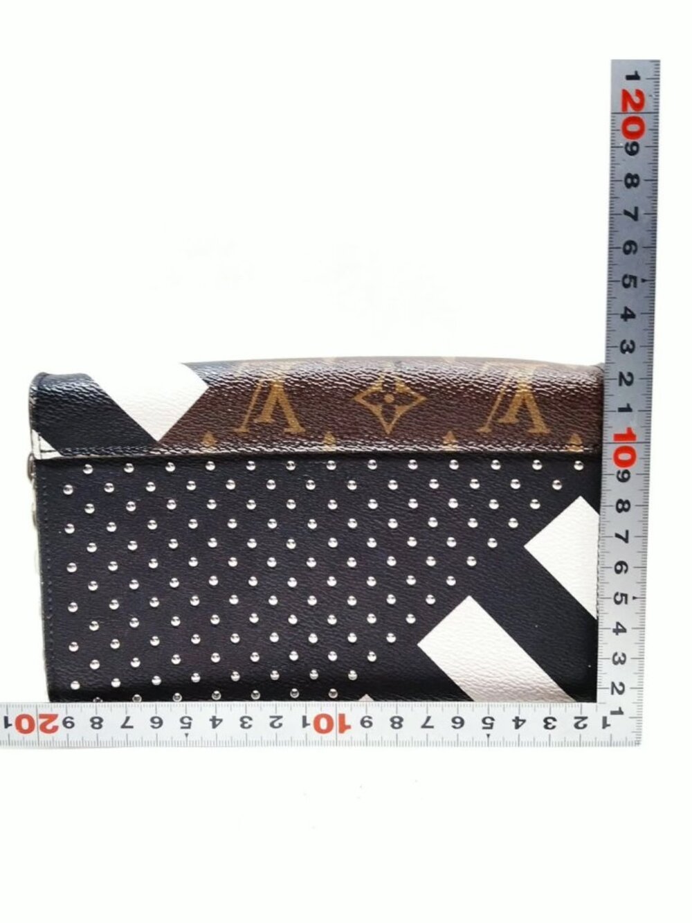 Authentic Louis Vuitton Twist Chain Bag Monogram Stripe LV Crossbody - Picture 3 of 16